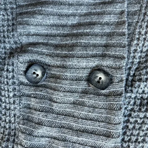 Vintage Grey Club Monaco Longline Cardigan XL - Picture 4 of 7